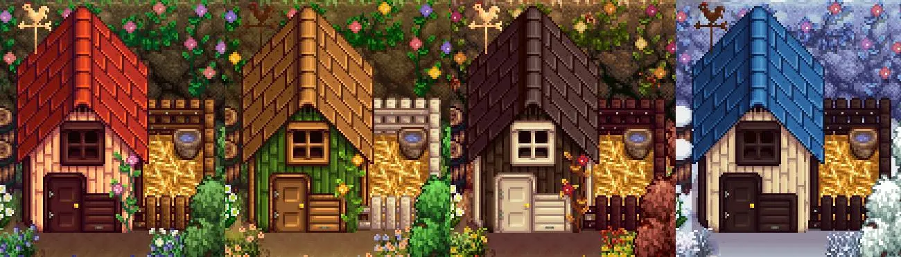 House and building customisation - Content Patcher at Stardew Valley Nexus  - Mods and community