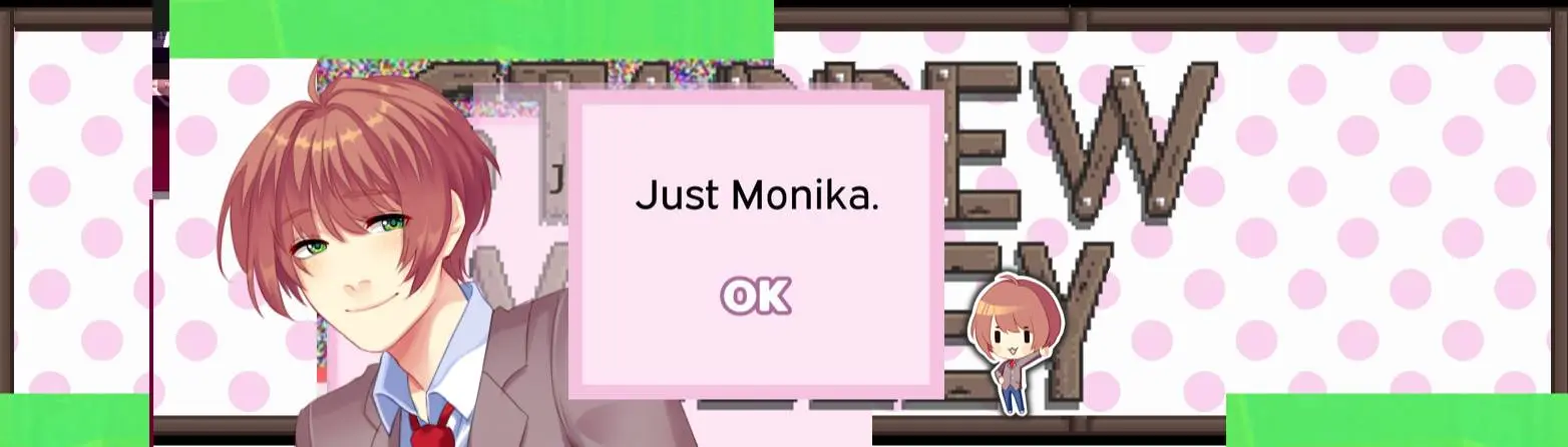 Steam Workshop::Just Monika with Sound (Animated) (DDLC)