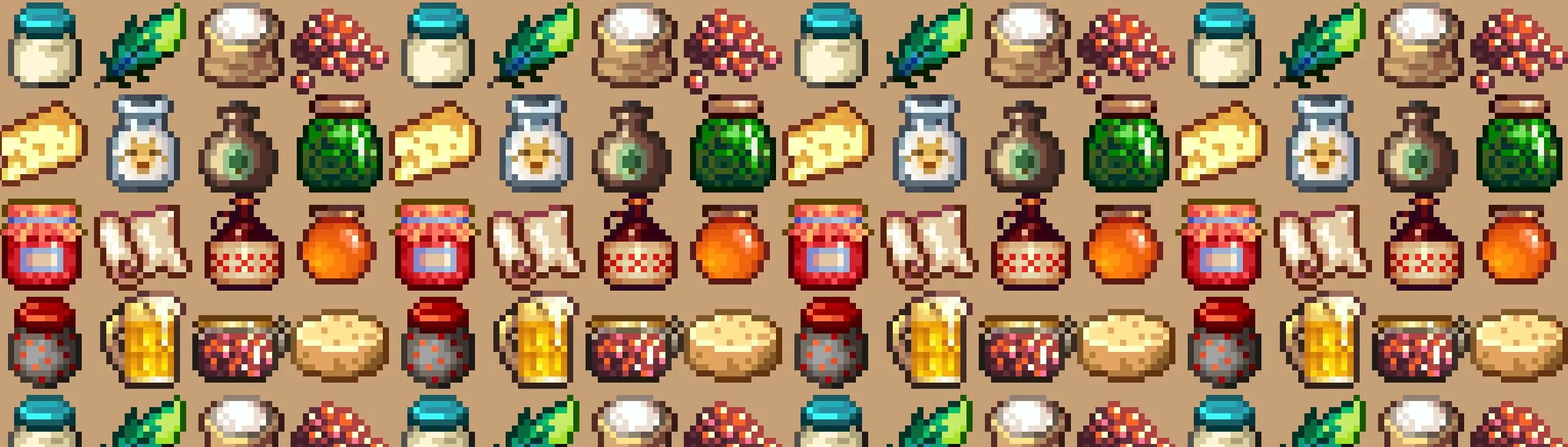 PPJA Icon Pack for Better Artisan Goods Icons at Stardew Valley Nexus -  Mods and community, nexus stardew valley 