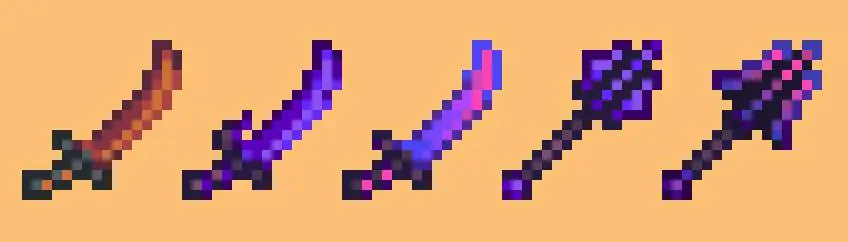 Minecraft Sword Styles at Stardew Valley Nexus - Mods and community