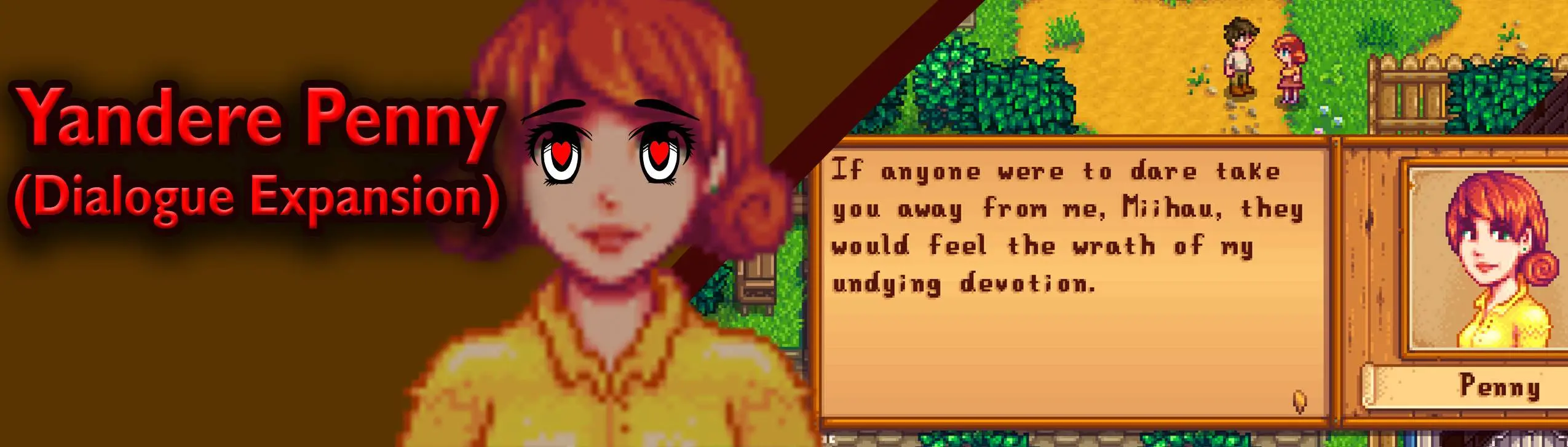 Yandere Penny (Dialogue Expansion) at Stardew Valley Nexus - Mods and ...