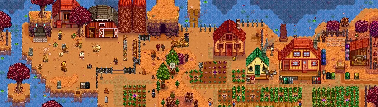 Larger Fishing Farm Map (Riverland Edit) at Stardew Valley Nexus