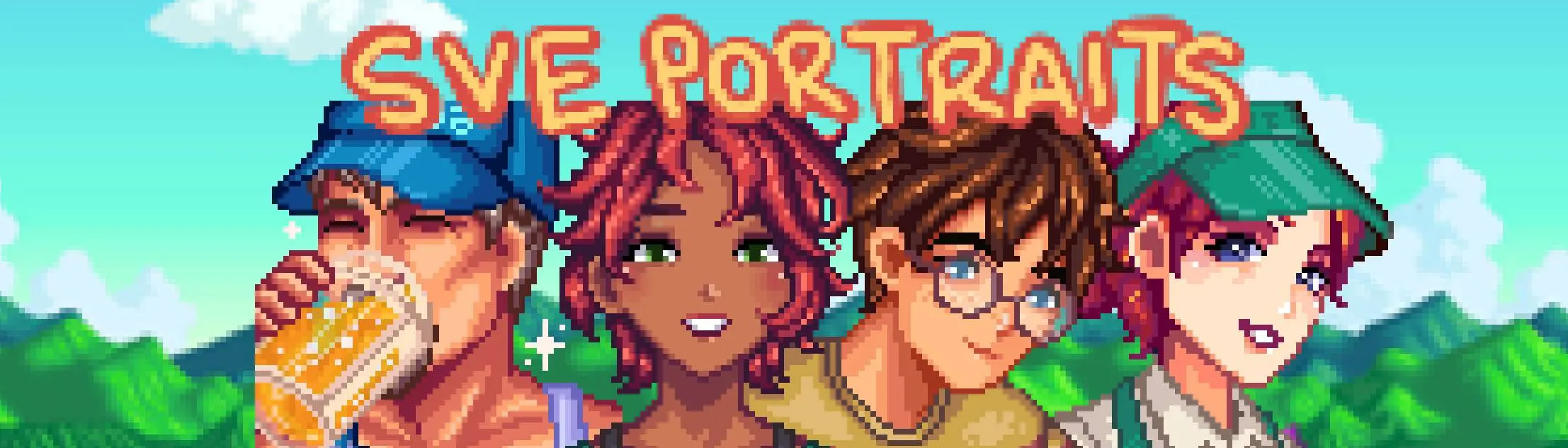 Stardew Valley Mod •• Anime HD Portraits Mod on Mobile 