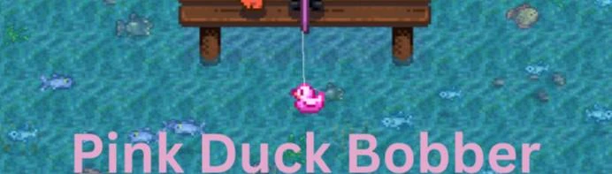 Alecktoo's Pink Duck Bobber at Stardew Valley Nexus - Mods and
