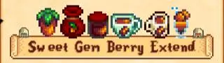 Sweet Gem Berry Extend At Stardew Valley Nexus - Mods And Community