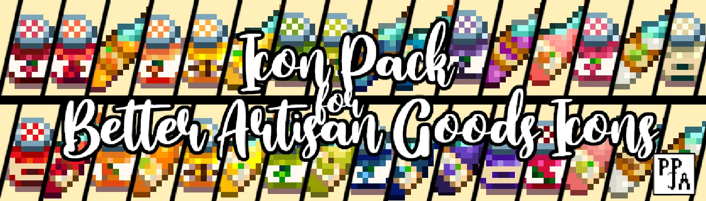 PPJA Icon Pack for Better Artisan Goods Icons at Stardew Valley Nexus -  Mods and community, nexus stardew valley 