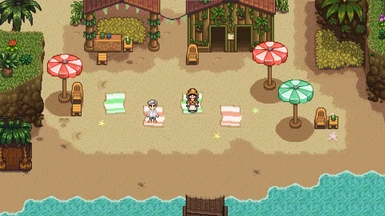 Version 1.1.0: June can now visit the Island Resort