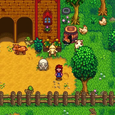 Marnie's animals in-game