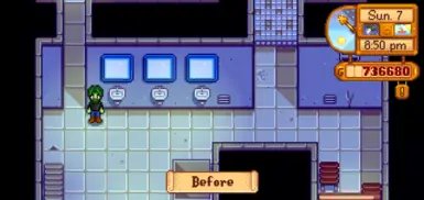 Night Bathhouse (Before)