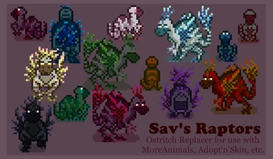 Sav's Raptors - Ostrich Replacer