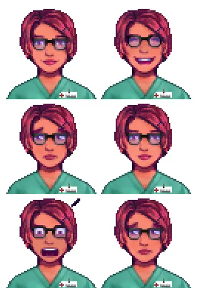 Nerdy Hot Maru Sprite And Portrait Overhaul At Stardew Valley Nexus 9591