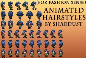 Shardust's Animated Hairstyles for Fashion Sense - October 2023 update