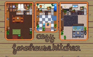 Cozy Farmhouse Kitchen