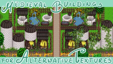 Medieval Buildings for Alternative Textures