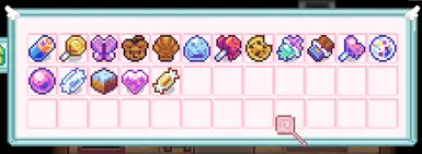 all of the added candies
