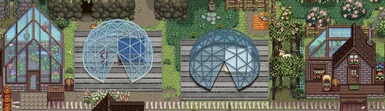 Glass Dome Igloo - A1 - B1 - Modular bed placement