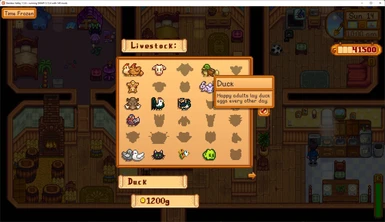 Too Many Animals at Stardew Valley Nexus - Mods and community