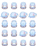 Cotton Candy Cel Sheep
