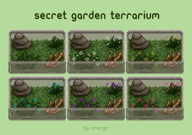 Secret Garden Frog Terrarium