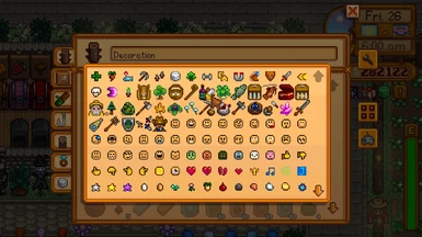 As of version 0.12.0, there's an icon picker for categories that adds a bunch of extra choices. You can still set an item as the icon, of course.