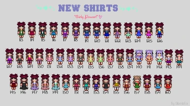 New Shirts and 2 new Skirts
