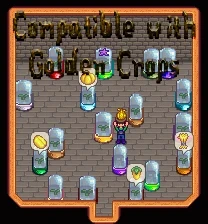 Compatible with Golden Crops Mod