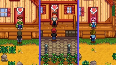 Compatible with Modded Spouses! (Shown Here: Ian from Ridgeside Village and Sophia from Stardew Valley Expanded)