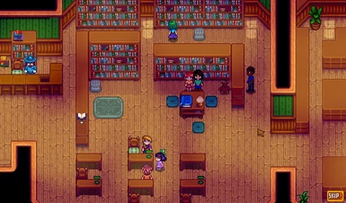 A cozy library date with Penny! (Generic Date 1.1.0)
