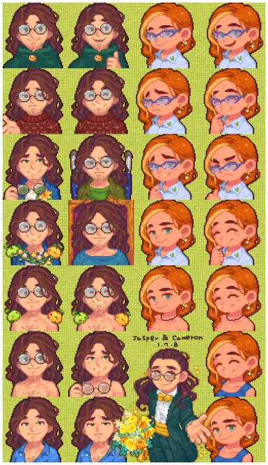 mono's Portraits (CP) at Stardew Valley Nexus - Mods and community