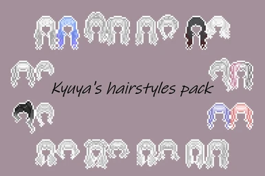 Kyuya's hairstyles pack