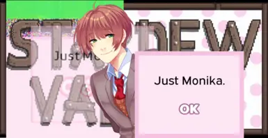 Steam Workshop::Just Monika with Sound (Animated) (DDLC)