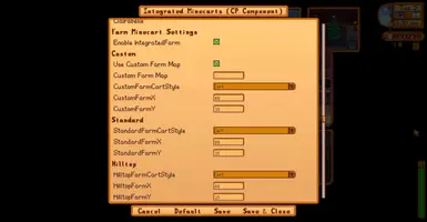 CP Component - Farm Minecart Settings