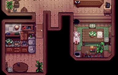 Wow she actually has a kitchen + VPR