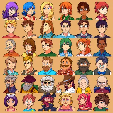 mono's Portraits (CP) at Stardew Valley Nexus - Mods and community