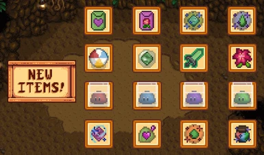 Play Around With 10+ New Items!