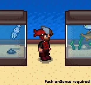 Colored Fish Hat (Red)