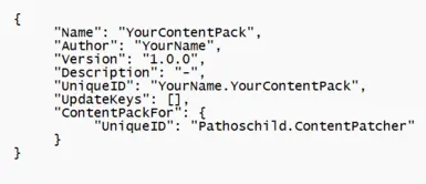 manifest.json - Example