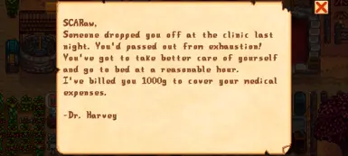 I've watched Markiplier play Stardew before, but I just now noticed that  he's playing an old version where the clinic is still violating the Geneva  Conventions. 😂 : r/StardewValley