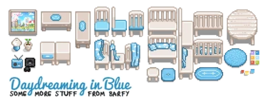 barfy's original blue set - img credit to barfy