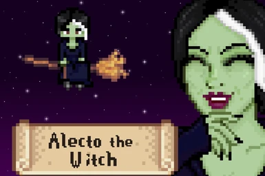 Alecto the Witch (new NPC) Spanish