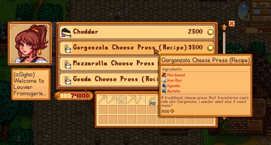 Exclusive Dairy-Based Producers for Stardew Valley