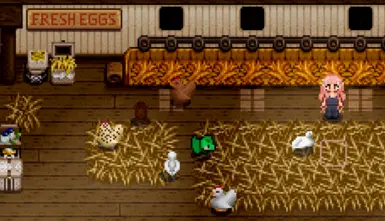 A Few Examples of Coop Animals (please ignore dino)