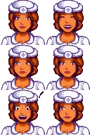 Maru's hospital outfits (My personal faves XD)
