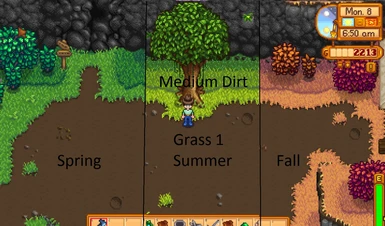 Medium Dirt Spring to Fall Grass 1