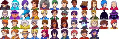 mono's Portraits (CP) at Stardew Valley Nexus - Mods and community