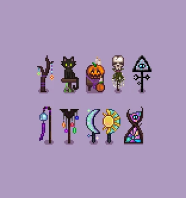 IdaIda's Witchy Scarecrows (for CP )