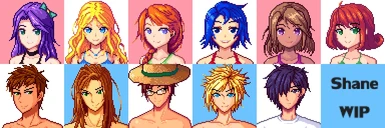 RELEASED - Mod Portraits like anime with glasses | Chucklefish Forums