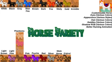 Horses Variety - Customjze Your Horse