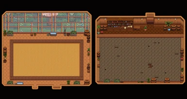 Sweet Simple Greenhouse with Cellar