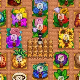 (Old Sprite) Tapped Giant Flower Crops